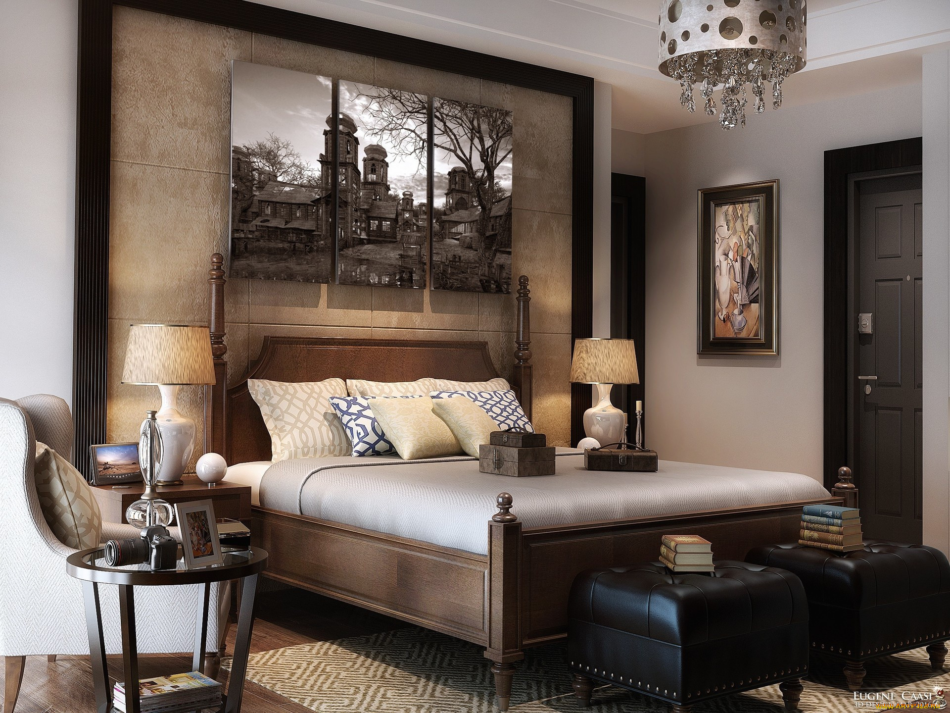 3 ,  , realism, , bedroom, area, , , 